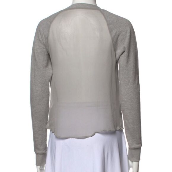 Haute Hippie Sheer Back Sweatshirt - Picture 3 of 4